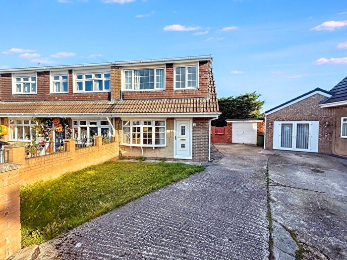 3 Bedroom Semi Detached House For Sale In Kirkfell Close, Eaglescliffe, Stockton-On-Tees, TS16