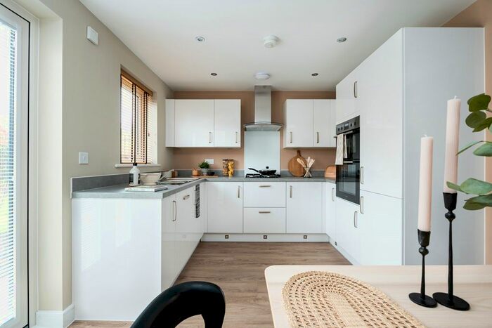 3 Bedroom Semi Detached House For Sale In "The Ambleford - Plot " At Gresley Meadow, Rockcliffe Close, Church Gresley, Swadlincote, DE11