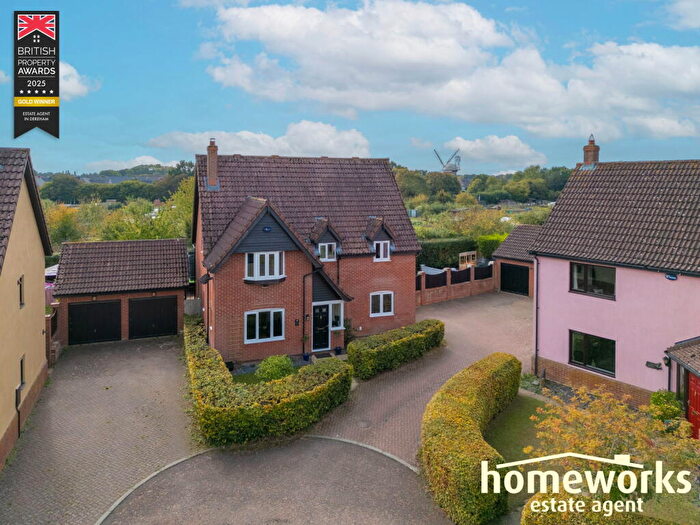 4 Bedroom Detached House For Sale In Elderberry Drive, Dereham, NR20