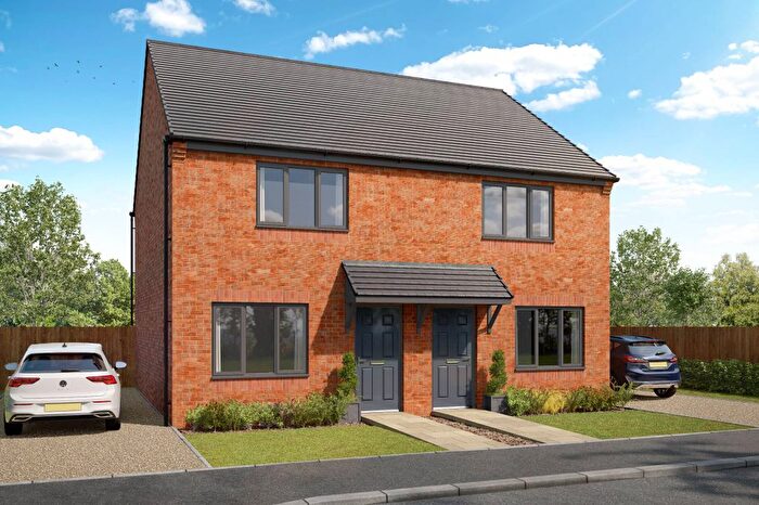 2 Bedroom Semi Detached House For Sale In "Greystones" At Windsor Drive, South Hetton, Durham, DH6