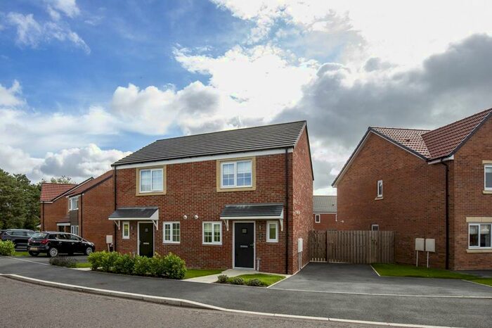 2 Bedroom Semi-Detached House To Rent In Burnholme Way, St Mary Park, Stannington, NE61