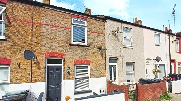 2 Bedroom Terraced House For Sale In Nelson Road, Northfleet, Gravesend, Kent, DA11