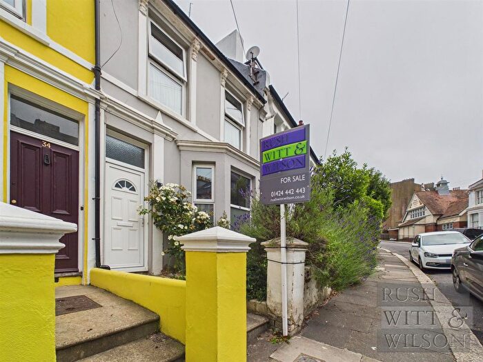 3 Bedroom Terraced House For Sale In Vicarage Road, Hastings, TN34