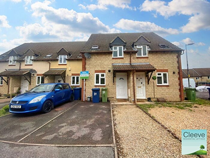 2 Bedroom Terraced House To Rent In Cutsdean Close, Bishops Cleeve, Cheltenham, GL52