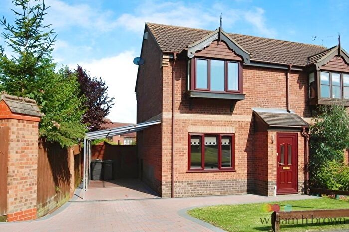2 Bedroom Semi-Detached House To Rent In Lodge Drive, Branston, Lincoln, LN4