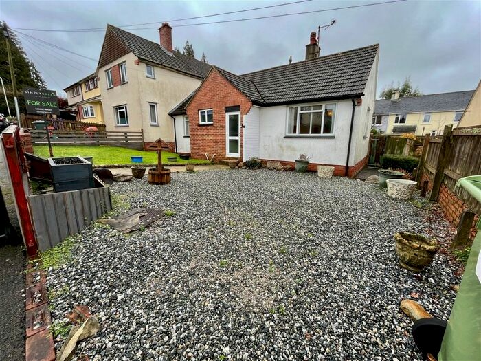 2 Bedroom Semi-Detached Bungalow For Sale In Haldon View, Chudleigh, Newton Abbot, TQ13