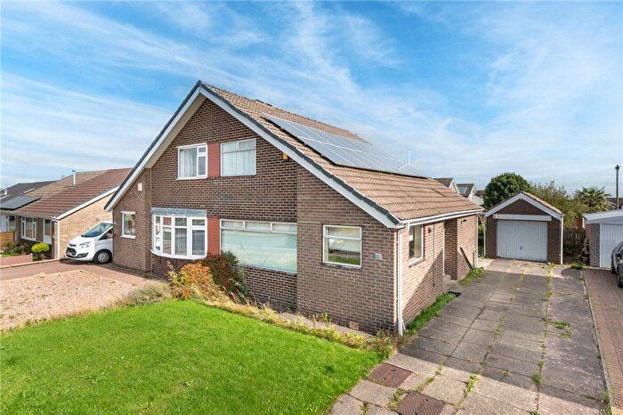3 Bedroom Semi-detached House For Sale In Moorside Walk, Drighlington, Bradford, West Yorkshire, BD11