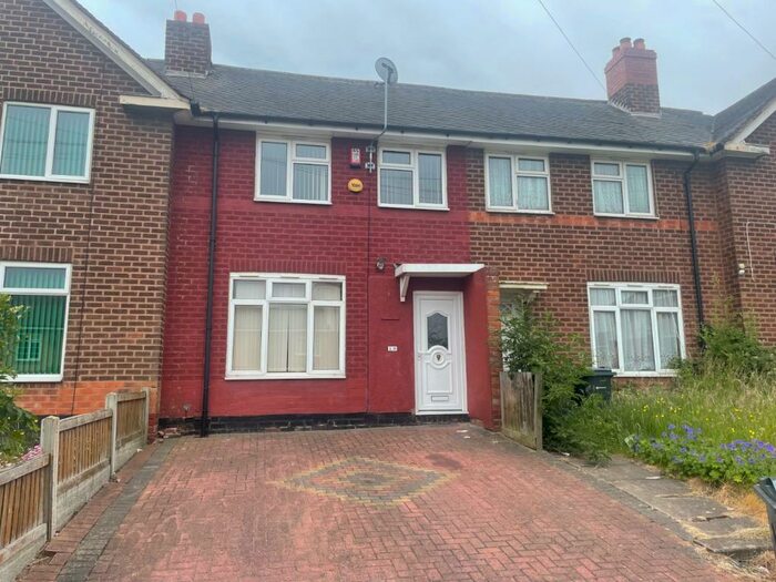 2 Bedroom Terraced House To Rent In Webbcroft Road, Stechford, Birmingham, B33