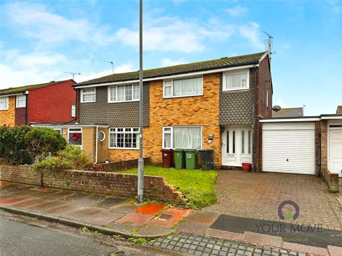 3 Bedroom Semi-Detached House For Sale In Frobisher Close, Eastbourne, East Sussex, BN23