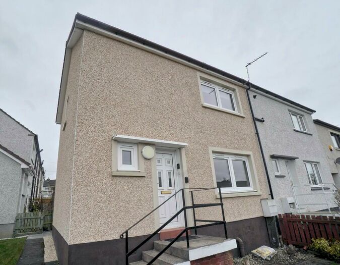 2 Bedroom End Of Terrace House To Rent In Rothesay Crescent, Coatbridge, ML5