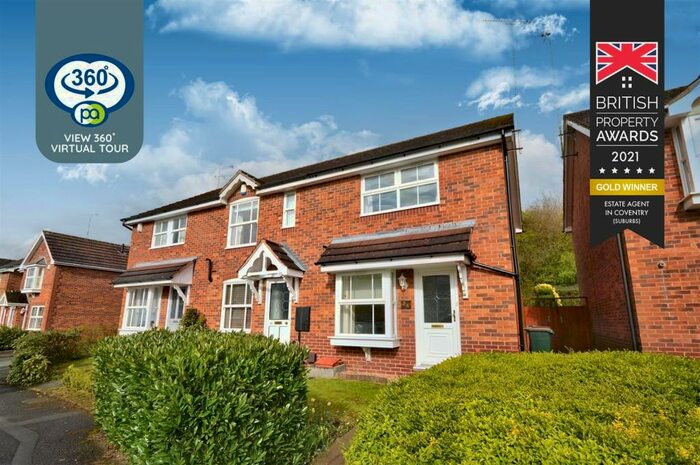 2 Bedroom End Of Terrace House To Rent In Hornbeam Drive, Tile Hill, Coventry, CV4