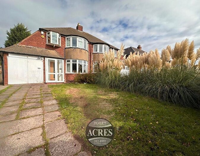 3 Bedroom Semi-Detached House To Rent In Halton Road, Sutton Coldfield, West Midlands, B73