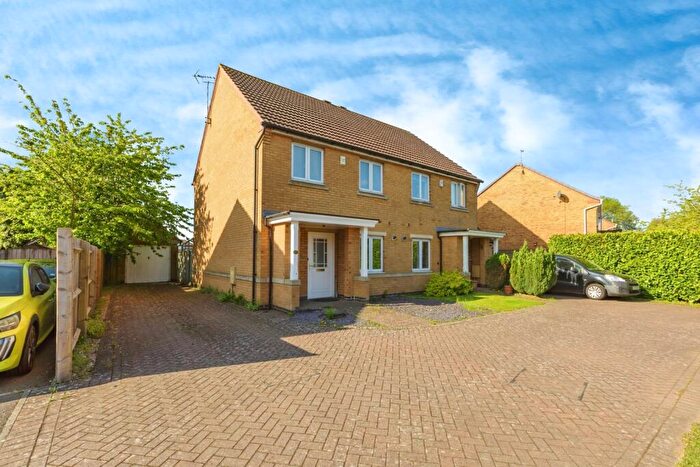 3 Bedroom Semi-Detached House For Sale In Lacey Close, Lutterworth, Leicestershire, LE17