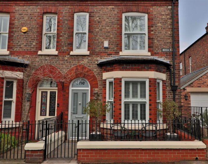 2 Bedroom Semi-Detached House To Rent In Beech Road, Stockton Heath, Warrington, WA4