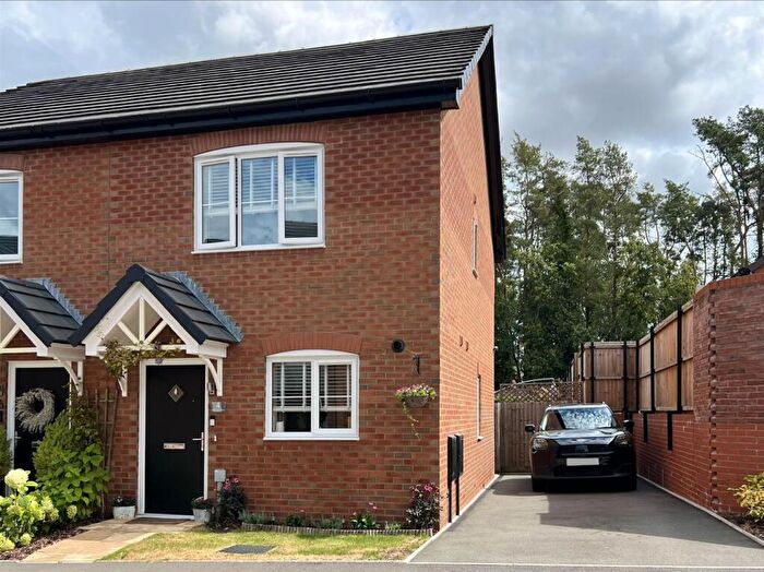 2 Bedroom Semi Detached House For Sale In Red Oak Drive, Lea Castle, Kidderminster, DY10