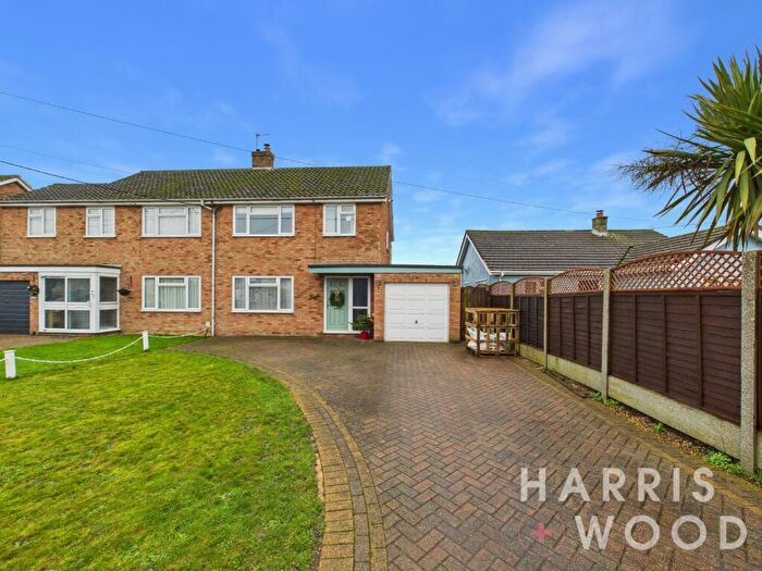 3 Bedroom Semi-Detached House For Sale In Clacton Road, Elmstead, Colchester, Essex, CO7