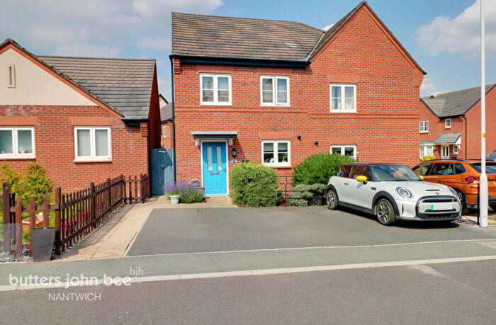 3 Bedroom Semi-Detached House For Sale In Celandine Way, Nantwich, CW5