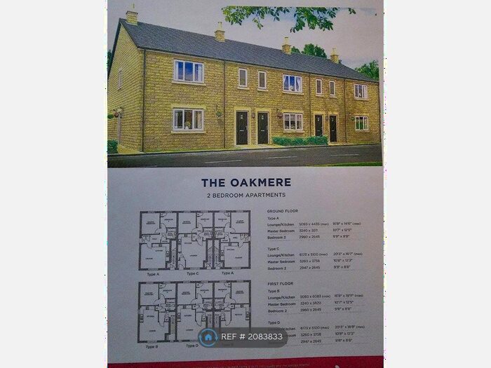 2 Bedroom Flat To Rent In Hadfield Drive, Chinley, High Peak, SK23