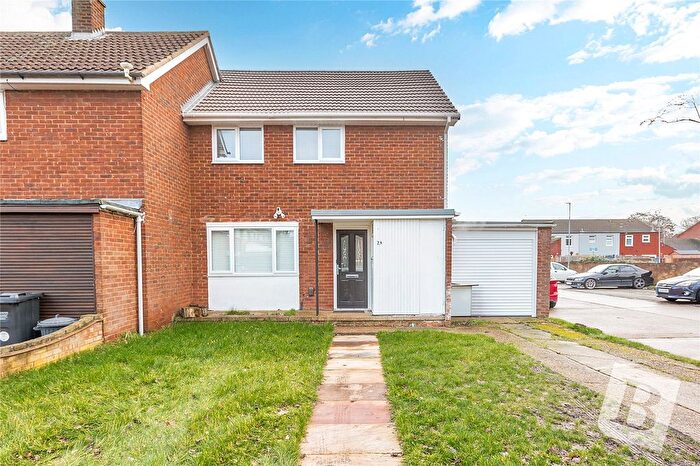 2 Bedroom Semi Detached House For Sale In Clayburn Circle, Basildon, Essex, SS14