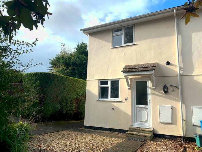 2 Bedroom End Of Terrace House For Sale In Rosewell Close, Honiton, EX14