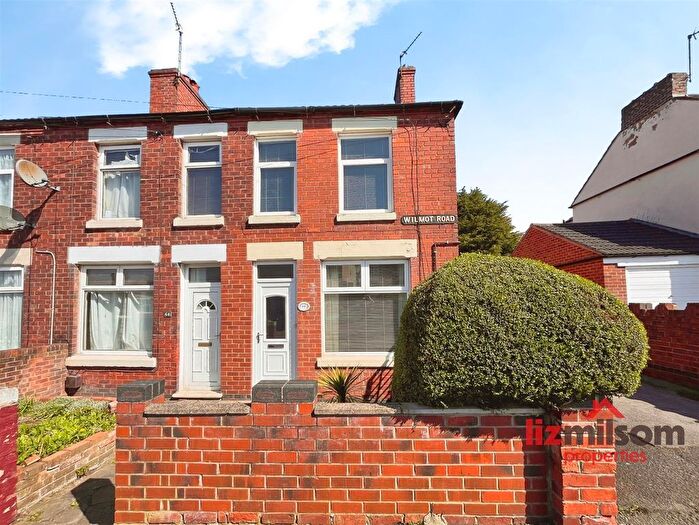 2 Bedroom End Terrace House For Sale In Wilmot Road, Swadlincote, DE11
