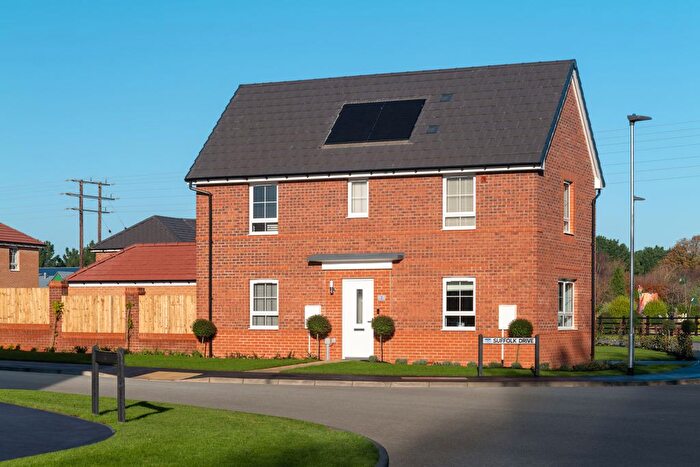 3 Bedroom Detached House For Sale In "Martham" At Hardwick Road, Pontefract, WF8