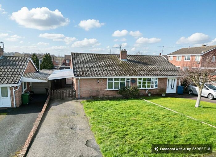 2 Bedroom Semi-detached House For Sale In Knightley Close, Gnosall, ST20