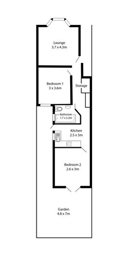 2 Bedroom Apartment To Rent In College Road, London, NW10
