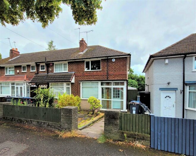 2 Bedroom End Of Terrace House To Rent In Old Oscott Lane, Great Barr, B44