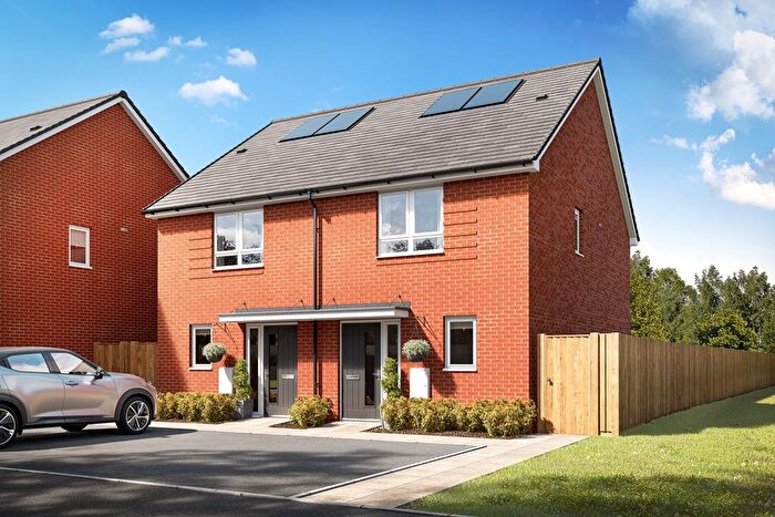2 Bedroom Terraced House For Sale In "The Beaford - Plot " At Woodlands Chase, Curbridge Way, Whiteley, SO30