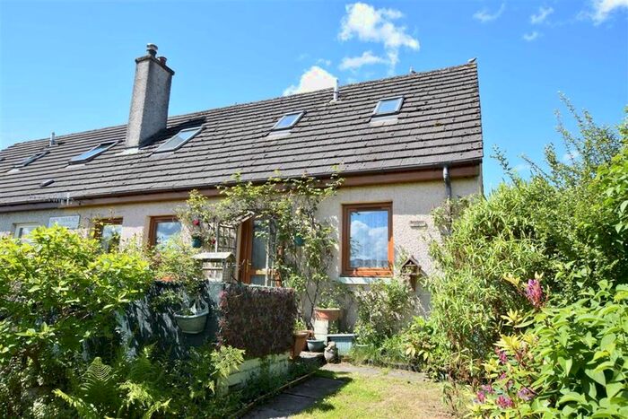 3 Bedroom Semi-Detached House For Sale In Sage Terrace, Strathcarron, Ross-Shire, IV54