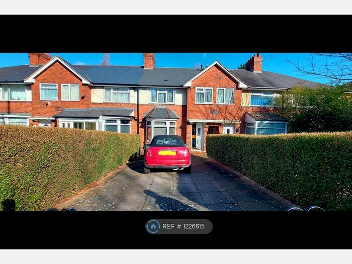 3 Bedroom Terraced House To Rent In West Boulevard, Birmingham, B32