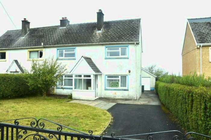 3 Bedroom Semi-Detached House For Sale In No Bro Gelli, Tanglwst, SA38