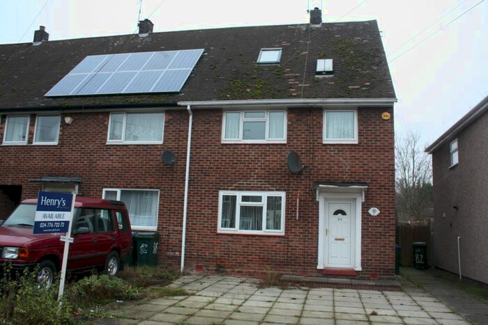 4 Bedroom Property To Rent In Gerard Avenue, Coventry CV4