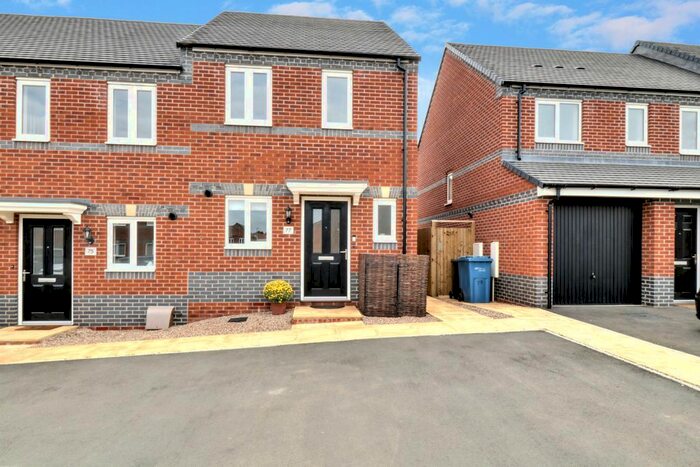 2 Bedroom End Of Terrace House For Sale In Bridgeman Way, Lichfield, WS14