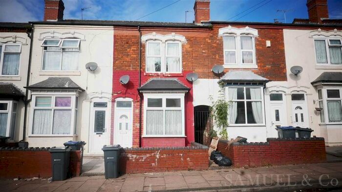 2 Bedroom End Of Terrace House To Rent In Paddington Road, Handsworth, Birmingham B21