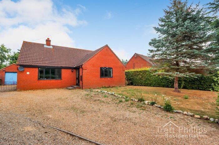2 Bedroom Detached Bungalow To Rent In Chequers Street, East Ruston, Norwich, NR12