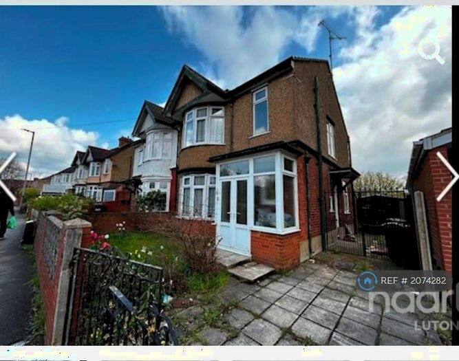 4 Bedroom Semi-Detached House To Rent In Blenheim Crescent, Luton, LU3