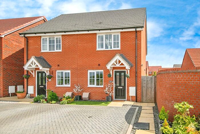 2 Bedroom Semi-Detached House For Sale In Oak Apple Drive, Stowupland, Stowmarket, Suffolk, IP14