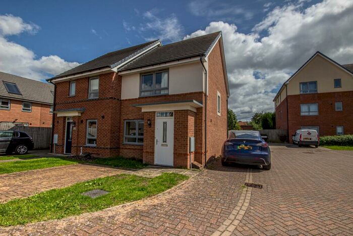 2 Bedroom Semi-Detached House To Rent In Piper Court, Newcastle Upon Tyne, Tyne And Wear, NE3