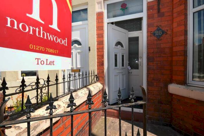 3 Bedroom Terraced House To Rent In Underwood Lane, , Crewe, CW1