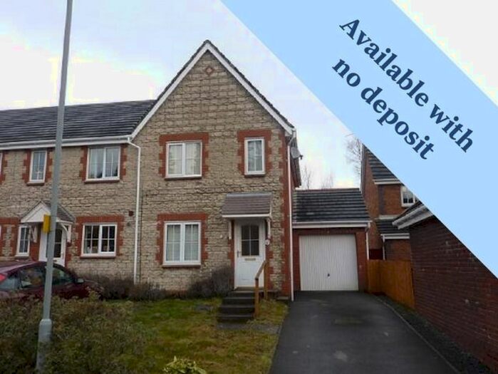3 Bedroom Semi-Detached House To Rent In Ffordd Ger Y Llyn, Penllergaer, SA4