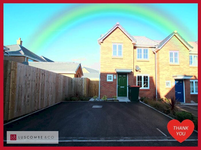3 Bedroom End Of Terrace House To Rent In Clos Honddu, Bettws, Newport, NP20