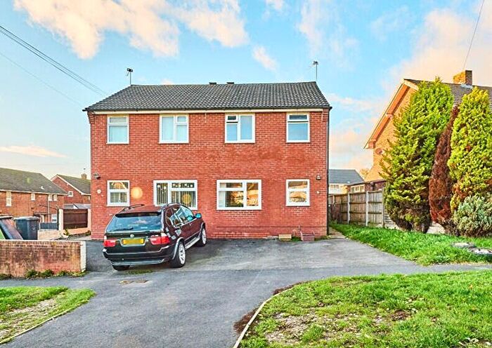 2 Bedroom Semi Detached House For Sale In B, Oak Avenue, Huntington, Cannock, WS12