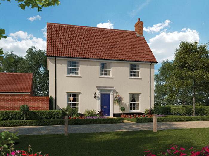 4 Bedroom Semi-Detached House For Sale In Mill Grove, Drury Close, Stowmarket, Suffolk, IP14