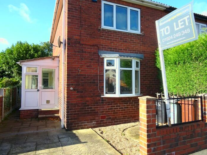 2 Bedroom Semi-Detached House To Rent In Croft Avenue, East Ardsley, Wakefield, WF3