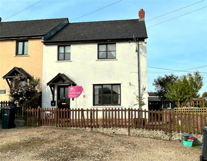 3 Bedroom Semi-Detached House For Sale In Bronllys, Brecon, Powys, LD3