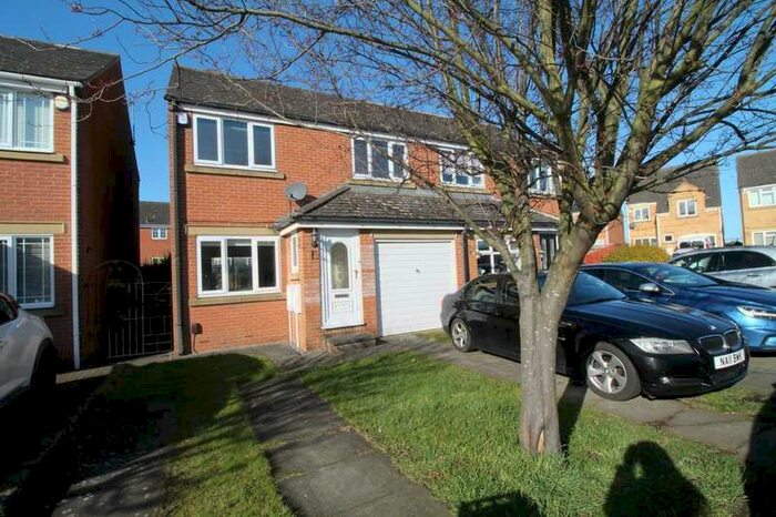 3 Bedroom Semi-Detached House For Sale In Watcombe Close, Usworth Hall, Washington, NE37