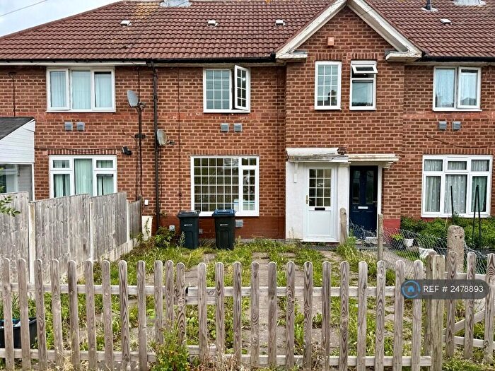 2 Bedroom Terraced House To Rent In Eatesbrook Road, Birmingham, B33
