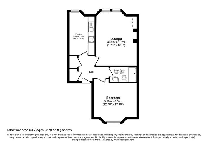 1 Bedroom Flat To Rent In Ford Park Road, Plymouth, Devon, PL4
